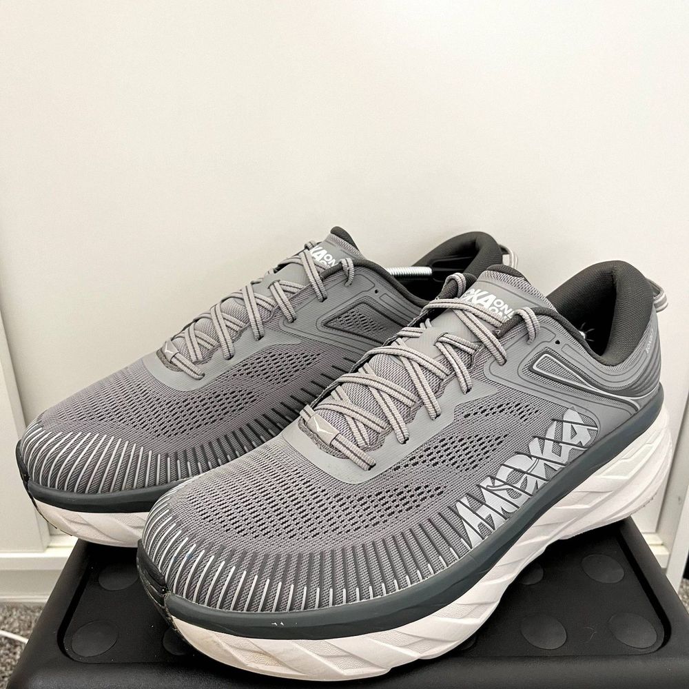 Hoka One Men's Bondi 7 X-Wide Running Shoes Size 13 4E